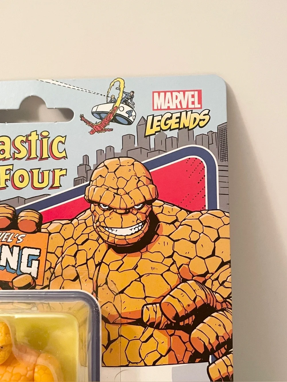 Marvel Legends Retro Fantastic Four The Thing 3.75" Action Figure Kenner - Picture 4 of 16